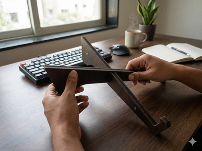 Portable Foldable Laptop Riser
