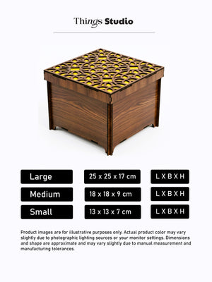 Golden Designer Box