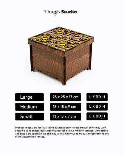 Golden Designer Box