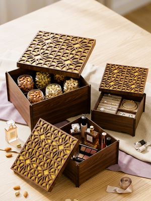 Golden Designer Box