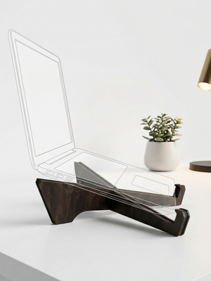 Portable Foldable Laptop Riser