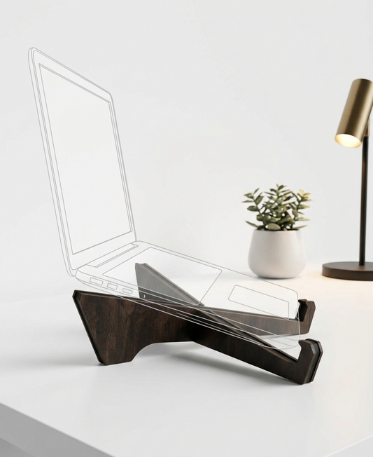 Portable Foldable Laptop Riser